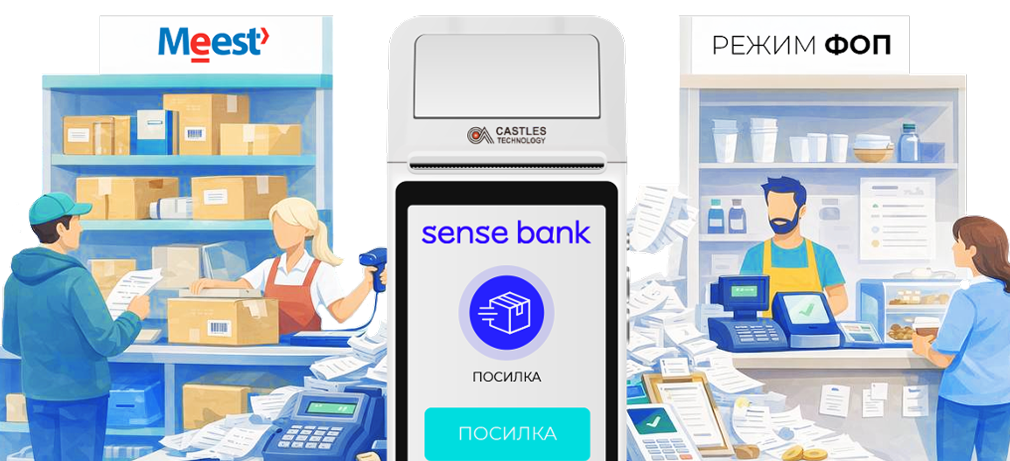 📦 Єдиний термінал для точки видачі та власного бізнесу